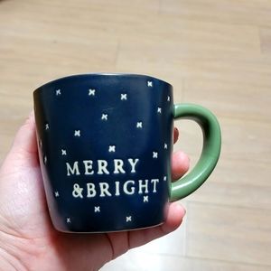 Merry and Bright Christmas mini mug